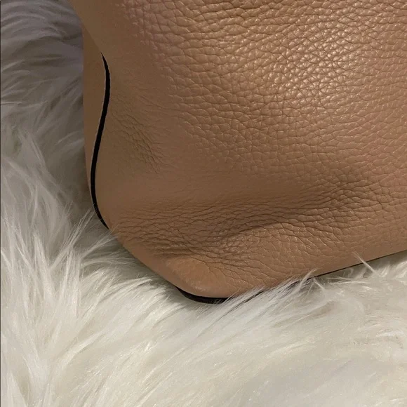 Tory Burch Camel Leather Tote - Picture 5 of 7